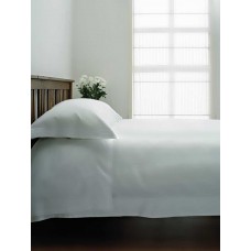 Belledorm 400 Thread Count Sateen Egyptian Cotton 18" White Fitted Sheets